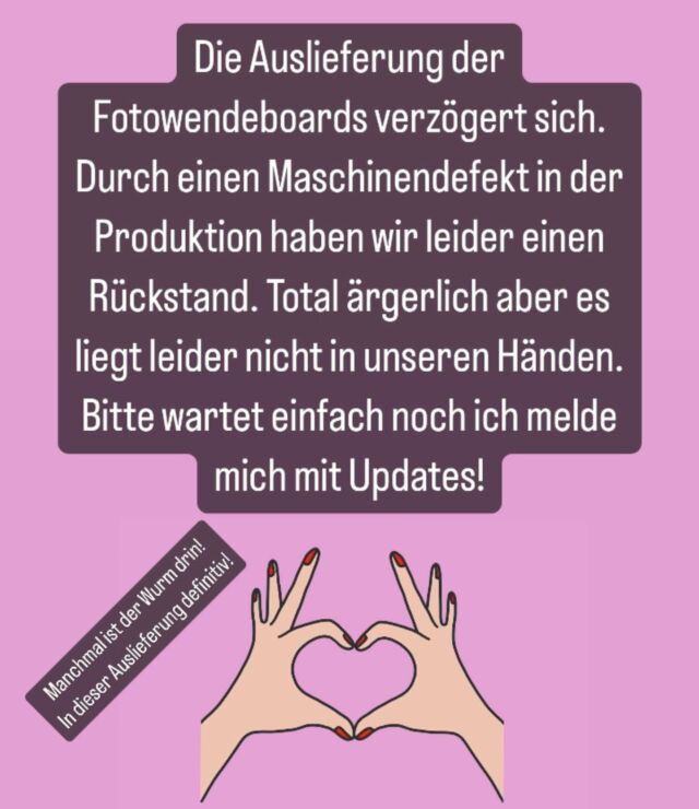 …es wird! Es dauert länger als geplant denn die Technik kam dazwischen 🙃🙁 unsere befreundete Druckerei gibt alles damit die restlichen Bestellungen raus können! Ein Crash der feinsten Art hat alles durcheinander gebracht. 💜💜💜 

#diesmalistderwurmdrin